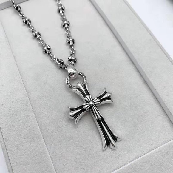 Chrome Hearts Necklace With Pack Box Approximate size:26